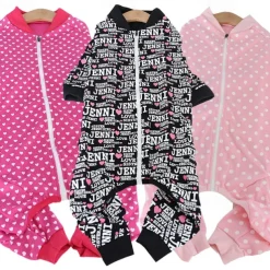 Dog Cat Jumpsuit Fashion Cute Winter Soft Washable Comfortable Indoor Casual Daily Dog Clothing for Husky Labrador Alaskan Malamute Golden Retriever Border Collie