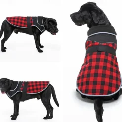 Dog Cat Jumpsuit Fashion Party Winter Reflective Waterproof Warm Breathable Washable Christmas Halloween Outdoor Casual Daily Dog Clothing for Bichon Frise Pomeranian Baby Pet Papillon Small