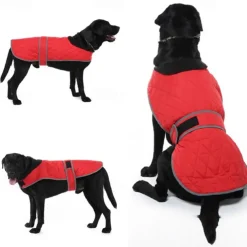 Dog Cat Jumpsuit Fashion Party Winter Reflective Waterproof Warm Breathable Washable Christmas Halloween Outdoor Casual Daily Dog Clothing for Bichon Frise Pomeranian Baby Pet Papillon Small