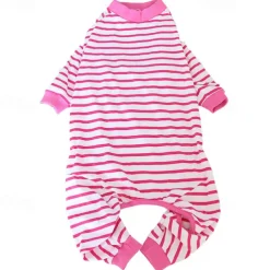 Dog Cat Jumpsuit Fashion Cute Winter Soft Washable Comfortable Indoor Casual Daily Dog Clothing for Husky Labrador Alaskan Malamute Golden Retriever Border Collie