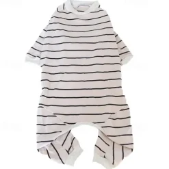 Dog Cat Jumpsuit Fashion Cute Winter Soft Washable Comfortable Indoor Casual Daily Dog Clothing for Husky Labrador Alaskan Malamute Golden Retriever Border Collie