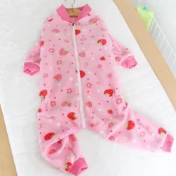 Dog Cat Jumpsuit Pajamas Fashion Cute Winter Soft Washable Comfortable Indoor Casual Daily Dog Clothing for Husky Labrador Alaskan Malamute Golden Retriever Border Collie