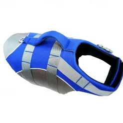 Dog Cat Life Vest Dog Life Jacket Fashion Cute Reflective Adjustable Soft Washable Comfortable Outdoor Sports Casual Daily Dog Clothing for Golden Retriever Corgi Beagle Shiba Inu Bichon Frise