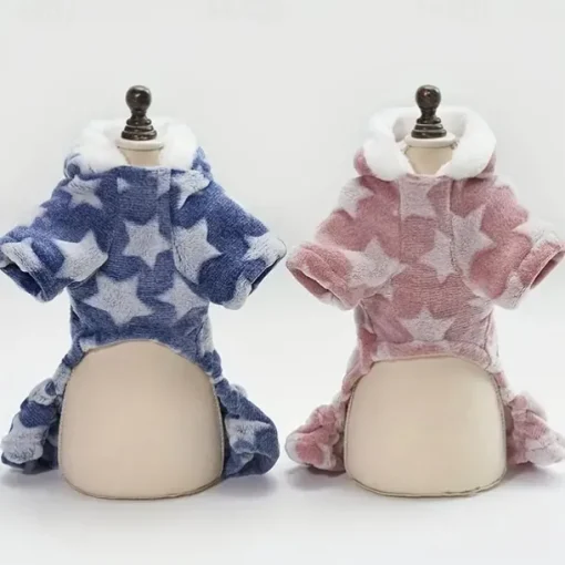 Dog Cat Pajamas Cute Casual Winter Breathable Soft Washable Comfortable Outdoor Casual Daily Dog Clothing for Bichon Frise Pomeranian Baby Pet Papillon Small