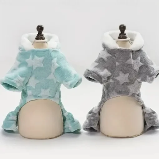 Dog Cat Pajamas Cute Casual Winter Breathable Soft Washable Comfortable Outdoor Casual Daily Dog Clothing for Bichon Frise Pomeranian Baby Pet Papillon Small