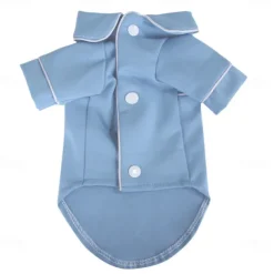 Dog Cat Pajamas Fashion Casual Winter Breathable Soft Washable Comfortable Outdoor Casual Daily Dog Clothing for Bichon Frise Pomeranian Baby Pet Papillon Small