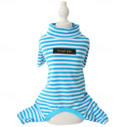 Dog Cat Pajamas Fashion Cute Winter Soft Washable Comfortable Outdoor Casual Daily Dog Clothing for Bichon Frise Poodle Pomeranian Baby Pet Papillon