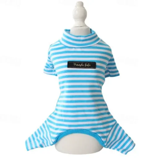 Dog Cat Pajamas Fashion Cute Winter Soft Washable Comfortable Outdoor Casual Daily Dog Clothing for Bichon Frise Poodle Pomeranian Baby Pet Papillon