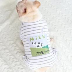 Dog Cat Pajamas Fashion Cute Winter Soft Washable Comfortable Indoor Casual Daily Dog Clothing for Bichon Frise Poodle Pomeranian Baby Pet Papillon