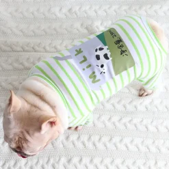 Dog Cat Pajamas Fashion Cute Winter Soft Washable Comfortable Indoor Casual Daily Dog Clothing for Bichon Frise Poodle Pomeranian Baby Pet Papillon