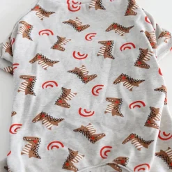 Dog Cat Pajamas Fashion Cute Winter Soft Washable Comfortable Indoor Casual Daily Dog Clothing for Bichon Frise Poodle Pomeranian Baby Pet Papillon