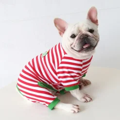 Dog Cat Pajamas Fashion Cute Winter Soft Washable Comfortable Outdoor Casual Daily Dog Clothing for Bichon Frise Poodle Pomeranian Baby Pet Papillon