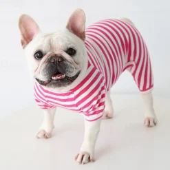 Dog Cat Pajamas Fashion Cute Winter Soft Washable Comfortable Indoor Casual Daily Dog Clothing for Bichon Frise Poodle Pomeranian Baby Pet Papillon