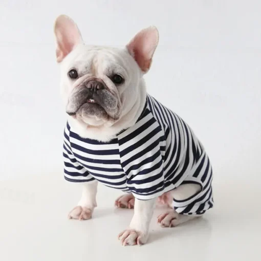 Dog Cat Pajamas Fashion Cute Winter Soft Washable Comfortable Indoor Casual Daily Dog Clothing for Bichon Frise Poodle Pomeranian Baby Pet Papillon