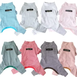 Dog Cat Pajamas Fashion Cute Winter Soft Washable Comfortable Outdoor Casual Daily Dog Clothing for Bichon Frise Poodle Pomeranian Baby Pet Papillon