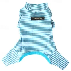 Dog Cat Pajamas Fashion Cute Winter Soft Washable Comfortable Outdoor Casual Daily Dog Clothing for Bichon Frise Poodle Pomeranian Baby Pet Papillon