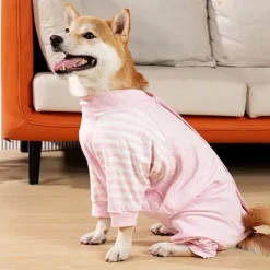 Dog Cat Pajamas Surgery Recovery Suit Fashion Cute Winter Breathable Soft Washable Comfortable Outdoor Casual Daily Dog Clothing for Bichon Frise Pomeranian Baby Pet Papillon Small