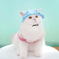 Dog Cat Pets Hats, Caps & Bandanas Adjustable Size Solid For Dog / Cat Solid Colored 1PC