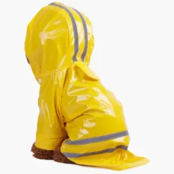 Dog Cat Pets Hoodie Rain Coat Puppy Clothes Rain Jacket Sports & Outdoors Waterproof Waterproof Outdoor Dog Clothing for Dalmatian Japanese Spitz Corgi Beagle Shiba Inu