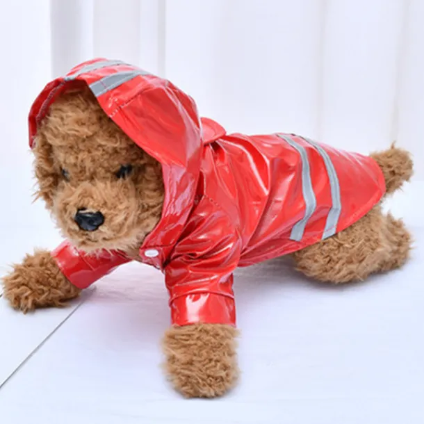 Dog Cat Pets Hoodie Rain Coat Puppy Clothes Rain Jacket Sports & Outdoors Waterproof Waterproof Outdoor Dog Clothing for Dalmatian Japanese Spitz Corgi Beagle Shiba Inu