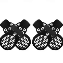 Dog Cat Pets Socks Anti-Slip Casual Daily Christmas Animal Round Dots Solid Colored For Pets Waterproof Fabric Straw Multicolor