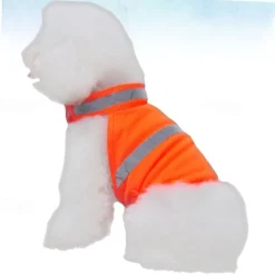 Dog Cat Rain Coat Rain Jacket Fashion Casual Winter Reflective Adjustable Waterproof Breathable Soft Christmas Outdoor Casual Daily Dog Clothing for Bichon Frise Pomeranian Baby Pet Papillon Small