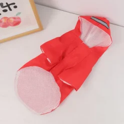 Dog Cat Rain Coat Rain Jacket Fashion Classic Reflective Waterproof Soft Washable Comfortable Outdoor Casual Daily Dog Clothing for Bichon Frise Pomeranian Baby Pet Papillon Small