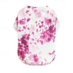 Dog Cat Shirt / T-Shirt Cute Casual Winter Breathable Soft Washable Comfortable Outdoor Casual Daily Dog Clothing for Bichon Frise Pomeranian Baby Pet Papillon Small