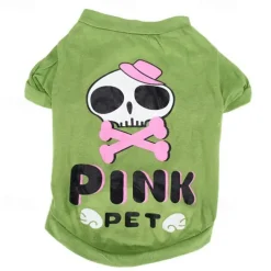 Dog Cat Shirt / T-Shirt Fashion Cute Winter Breathable Soft Washable Comfortable Outdoor Casual Daily Dog Clothing for Bichon Frise Pomeranian Baby Pet Papillon Small