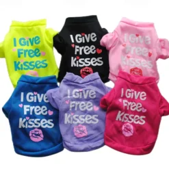 Dog Cat Shirt / T-Shirt Fashion Cute Waterproof Breathable Soft Washable Comfortable Outdoor Casual Daily Dog Clothing for Bichon Frise Pomeranian Baby Pet Papillon Small