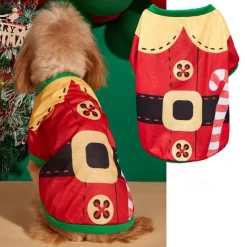 Dog Cat Shirt / T-Shirt Fashion Party Winter Waterproof Breathable Soft Washable Comfortable Christmas Party Casual Daily Festival Dog Clothing for Bichon Frise Pomeranian Baby Pet Papillon Small