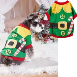 Dog Cat Shirt / T-Shirt Fashion Party Winter Waterproof Breathable Soft Washable Comfortable Christmas Party Casual Daily Festival Dog Clothing for Bichon Frise Pomeranian Baby Pet Papillon Small