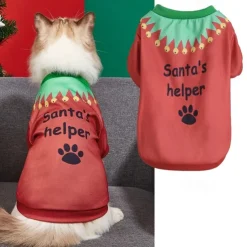 Dog Cat Shirt / T-Shirt Fashion Party Winter Waterproof Breathable Soft Washable Comfortable Christmas Party Casual Daily Festival Dog Clothing for Bichon Frise Pomeranian Baby Pet Papillon Small