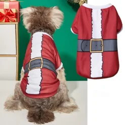 Dog Cat Shirt / T-Shirt Fashion Party Winter Waterproof Breathable Soft Washable Comfortable Christmas Party Casual Daily Festival Dog Clothing for Bichon Frise Pomeranian Baby Pet Papillon Small