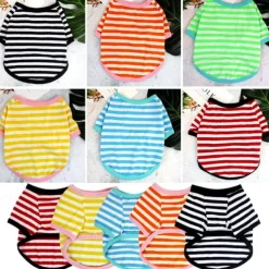 Dog Cat Shirt / T-Shirt Fashion Cute Waterproof Breathable Soft Washable Comfortable Outdoor Casual Daily Dog Clothing for Bichon Frise Pomeranian Baby Pet Papillon Small