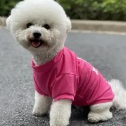 Dog Cat Shirt / T-Shirt Fashion Casual Breathable Soft Washable Comfortable Outdoor Casual Daily Dog Clothing for Bichon Frise Pomeranian Baby Pet Papillon Small
