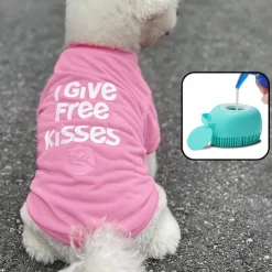 Dog Cat Shirt / T-Shirt Fashion Cute Waterproof Breathable Soft Washable Comfortable Outdoor Casual Daily Dog Clothing for Bichon Frise Pomeranian Baby Pet Papillon Small