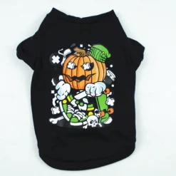 Dog Cat Shirt / T-Shirt Fashion Cool Waterproof Breathable Soft Washable Comfortable Outdoor Halloween Casual Daily Dog Clothing for Bichon Frise Pomeranian Baby Pet Papillon Small