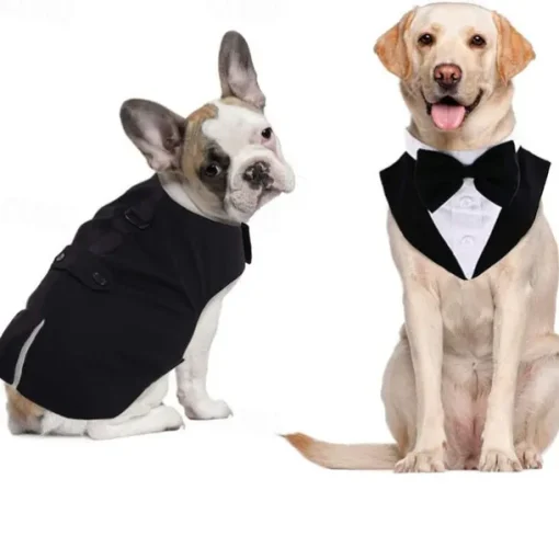 Dog Cat Suit Fashion Cute Winter Soft Washable Comfortable Wedding Outdoor Party Wedding Party Festival Dog Clothing for Bichon Frise Poodle Pomeranian Baby Pet Papillon
