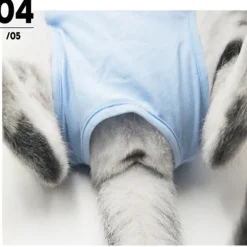 Dog Cat Surgery Recovery Suit Breathable Soft Comfortable Safety Dog Clothing
