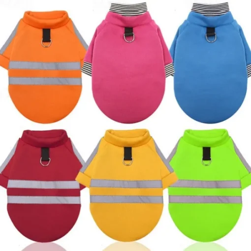 Dog Cat Sweatshirt Fashion Illuminated Winter Breathable Soft Washable Comfortable Outdoor Casual Daily Dog Clothing for Bichon Frise Pomeranian Baby Pet Papillon Small
