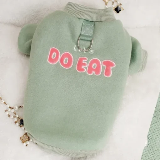 Dog Cat Sweatshirt Fashion Cute Winter Warm Soft Washable Comfortable Outdoor Sports Dog Clothing for Bichon Frise Poodle Pomeranian Baby Pet Papillon