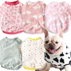 Dog Cat Sweatshirt Pajamas Fashion Cute Winter Warm Soft Washable Comfortable Outdoor Indoor Casual Daily Dog Clothing for Bichon Frise Poodle Pomeranian Baby Pet Papillon