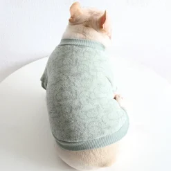 Dog Cat Sweatshirt Pajamas Fashion Cute Winter Warm Soft Washable Comfortable Outdoor Indoor Casual Daily Dog Clothing for Bichon Frise Poodle Pomeranian Baby Pet Papillon