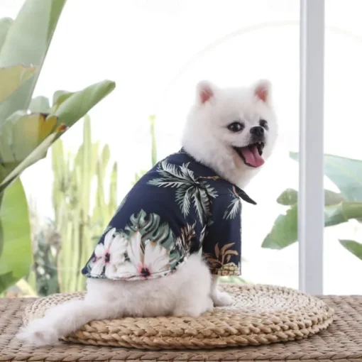 Dog Cat T-shirts Fashion Cute Basic Soft Washable Comfortable Outdoor Casual Daily Walking Dog Clothing for Bichon Frise Pomeranian Baby Pet Papillon Small