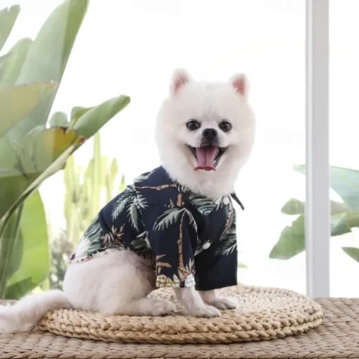 Dog Cat T-shirts Fashion Cute Basic Soft Washable Comfortable Outdoor Casual Daily Walking Dog Clothing for Bichon Frise Pomeranian Baby Pet Papillon Small