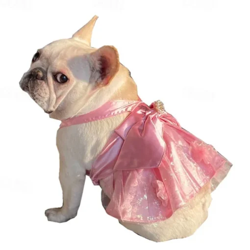 Dog Cat Tuxedo Fashion Party Winter Breathable Soft Washable Comfortable Outdoor Casual Daily Dog Clothing for Bichon Frise Pomeranian Baby Pet Papillon Small