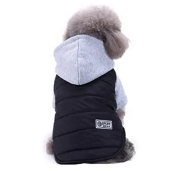 Dog Coat Hoodie Jacket Waterproof Warm Fashion Outdoor Dailywear Sports Outdoor Dog Clothing