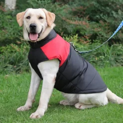 Dog Coat Jacket Parka Jacket with Harness Reflective Warm Water-Resistant Dog Clothing for Small Medium Large