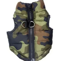Dog Coat Jacket Vest Puppy Clothes Casual Daily Winter Breathable Outdoor Dog Clothing for Husky Labrador Alaskan Malamute Bulldog Shiba Inu